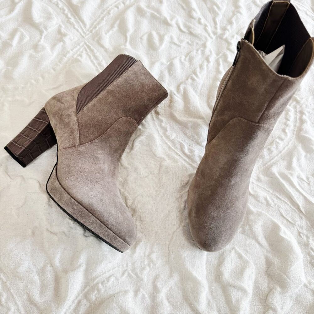 Donald Pliner Labell Platform Bootie Size 11M New - Picture 6 of 8